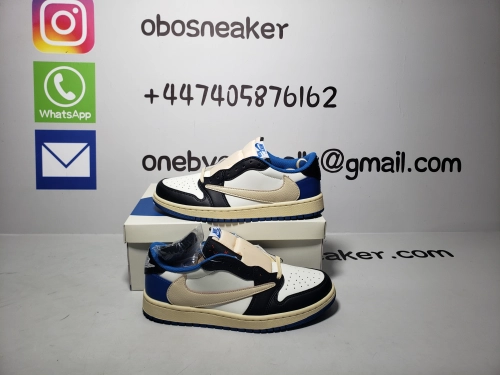 【$59 SALE】Travis Scott x Fragment Design x Air Jordan 1 Low  DM7866-140 review 