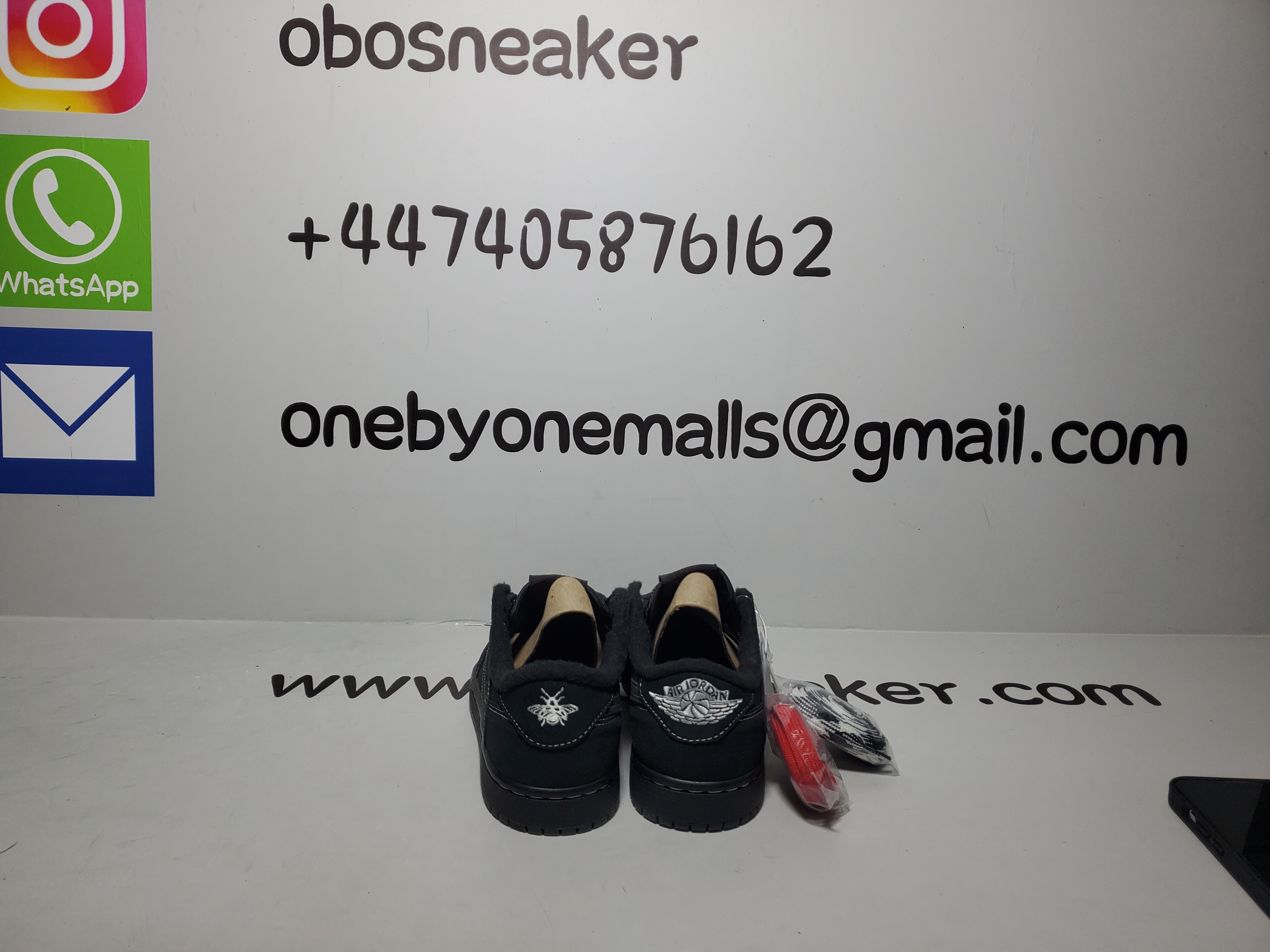 【$59 SALE】Air Jordan 1 Retro Low OG SP Travis Scott Black Phantom DM7866-001 review obosneaker 02