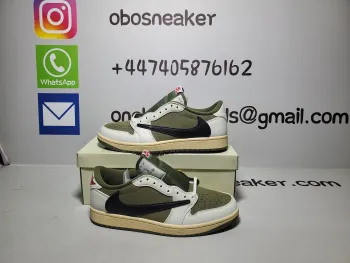 Air Jordan 1 Low x Travis Scott  OG Olive DM7866-200 review obosneaker 01
