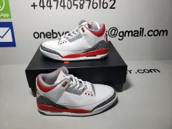 Air Jordan 3 Retro Fire Red (2022)  DN3707-160  review obosneaker 01