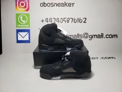 Air Jordan 5 Retro Black Metallic (2011) FZ2239-001 review obosneaker 01