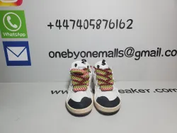 Lanvin Leather Curb White Ivory FM-SKRK11-DRAG-A2000 review obosneaker 02