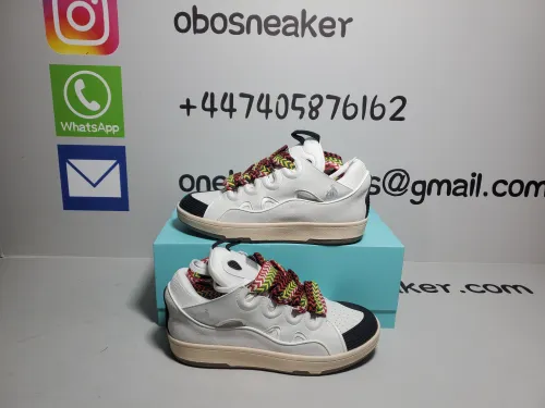 Lanvin Leather Curb White Ivory FM-SKRK11-DRAG-A2000 review 