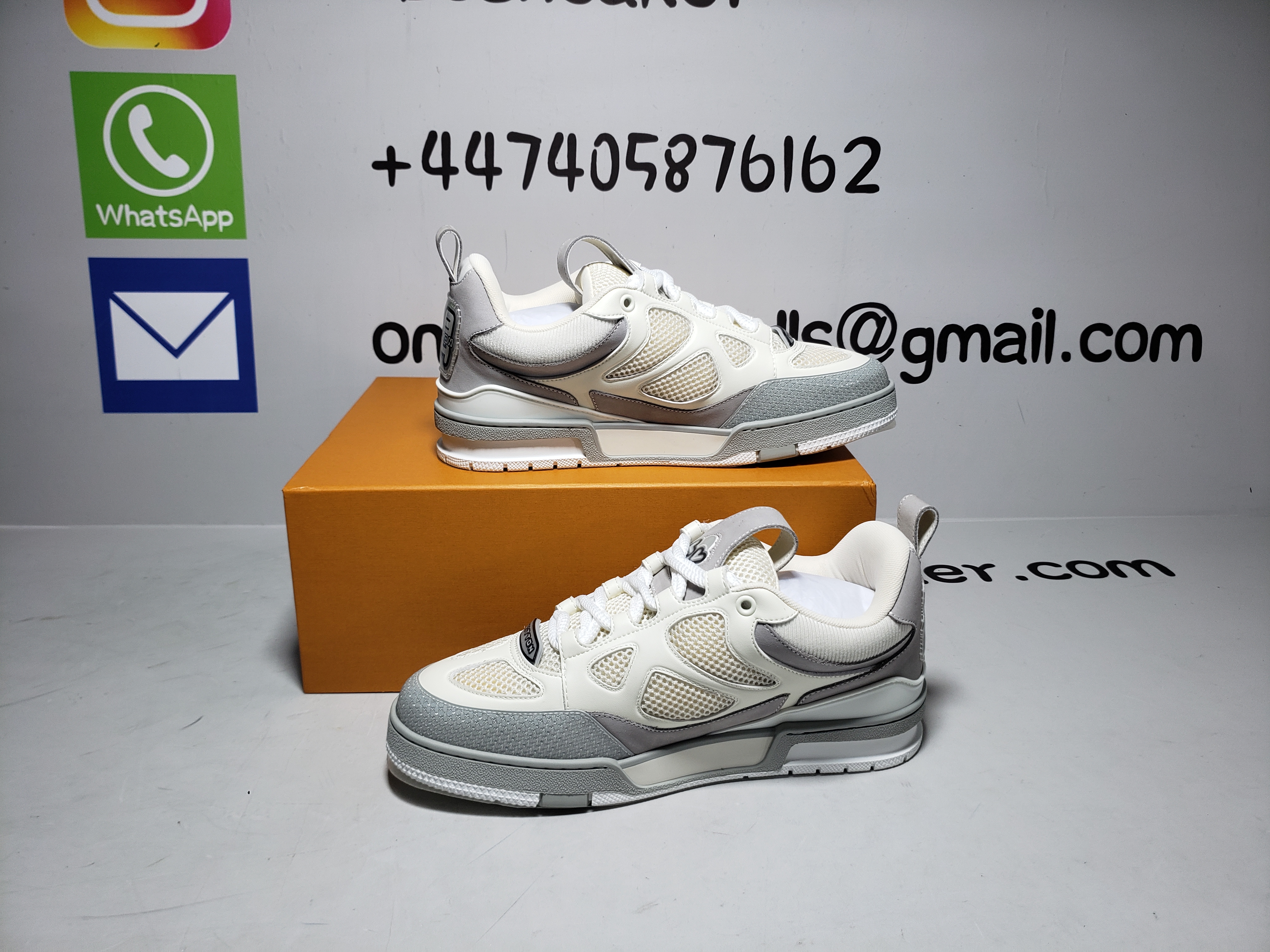 Louis Vuitton LV Skate Grey 1ACQP4  review obosneaker 02