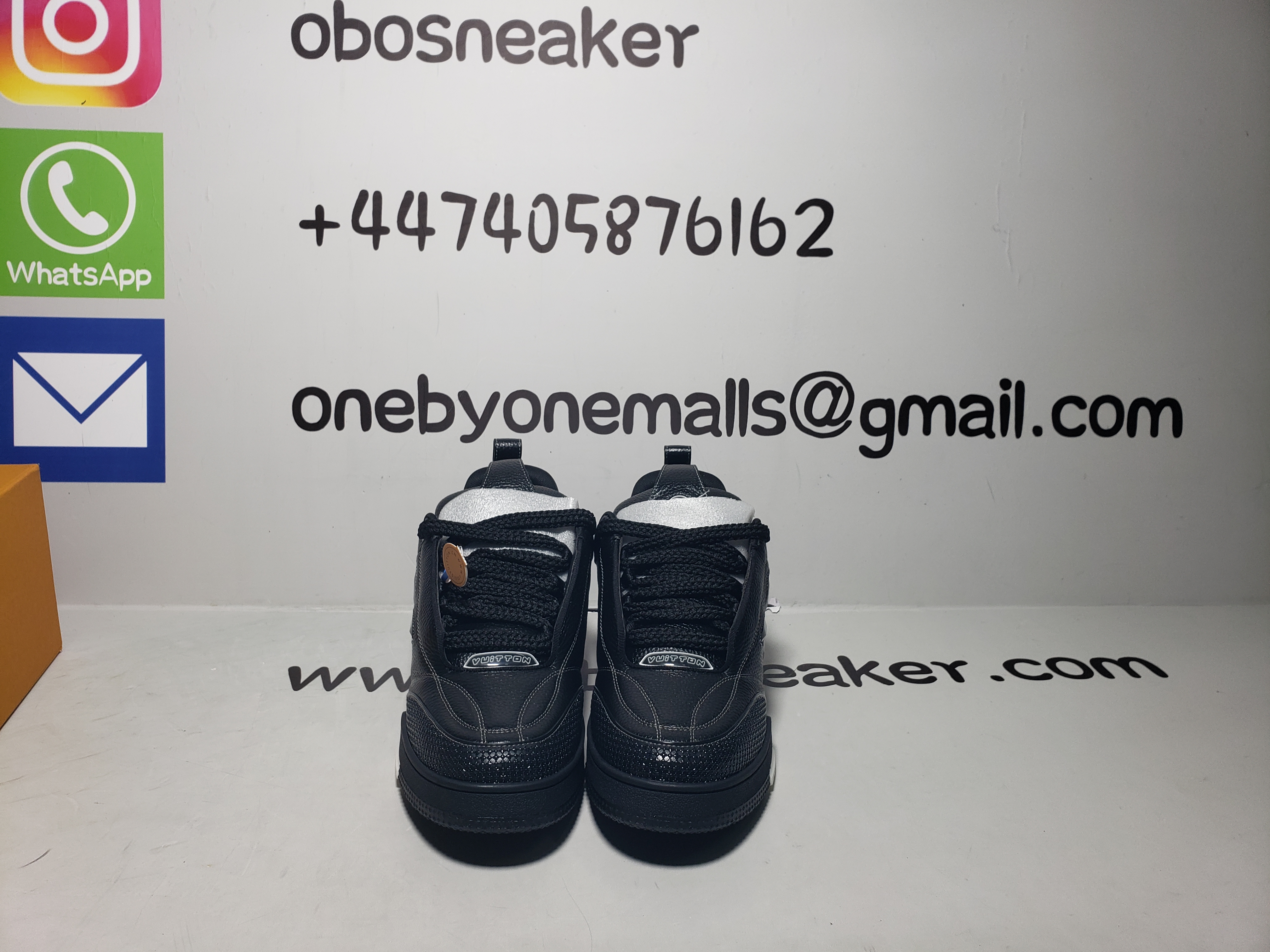 Louis Vuitton LV Skate Sneaker Black 1ABZ5D review obosneaker 01