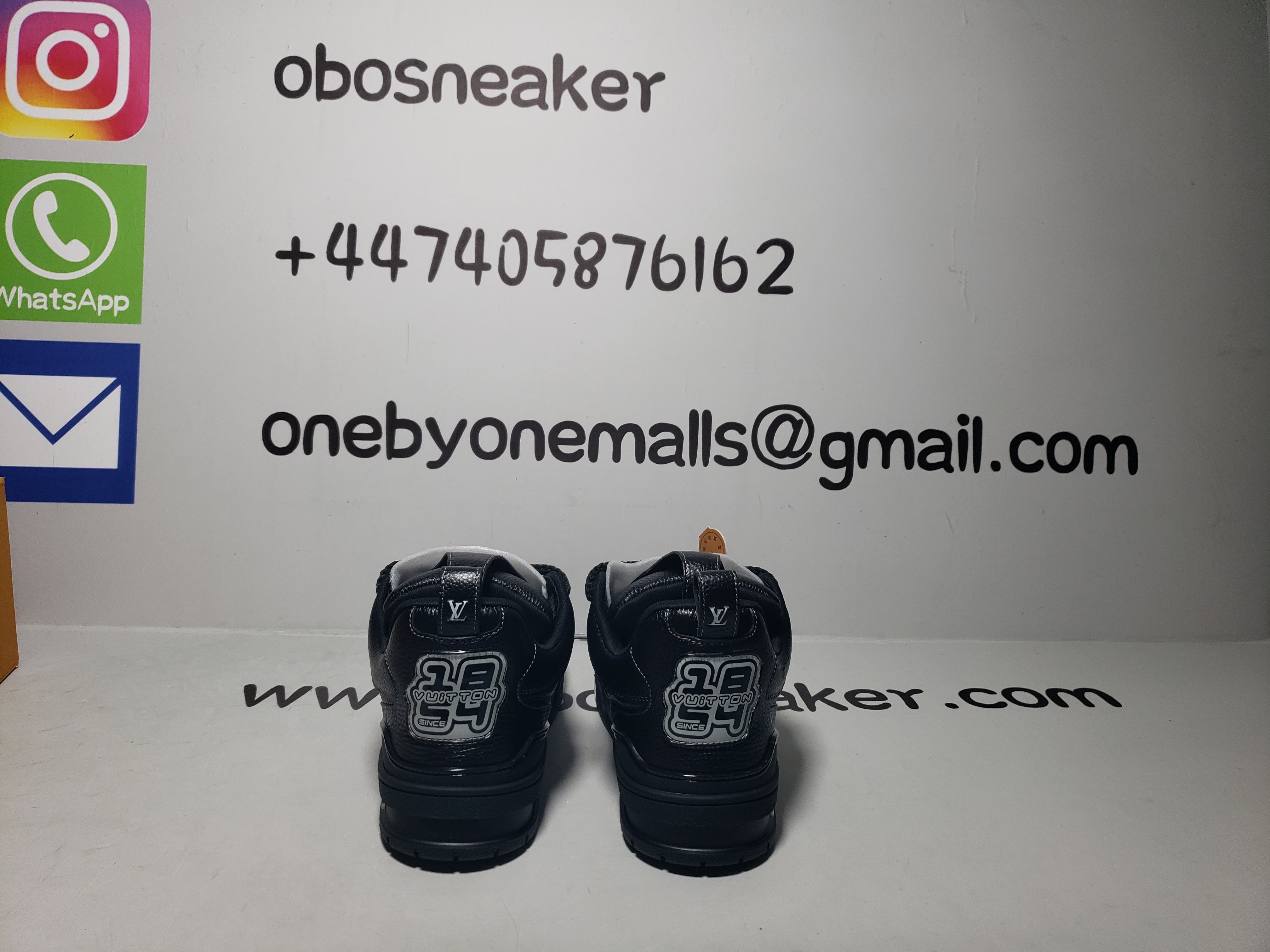 Louis Vuitton LV Skate Sneaker Black 1ABZ5D review obosneaker 02