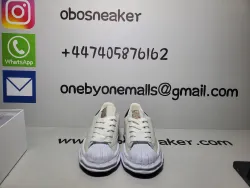 Maison Mihara Yasuhiro Blakey OG Sole Leather Low White A06FW702 review obosneaker 02