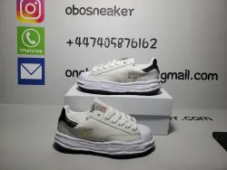 Maison Mihara Yasuhiro Blakey OG Sole Leather Low White A06FW702 review obosneaker 03