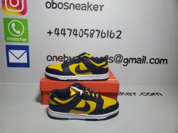 Nike Dunk Low Michigan (2021) DD1391-700 review obosneaker 03