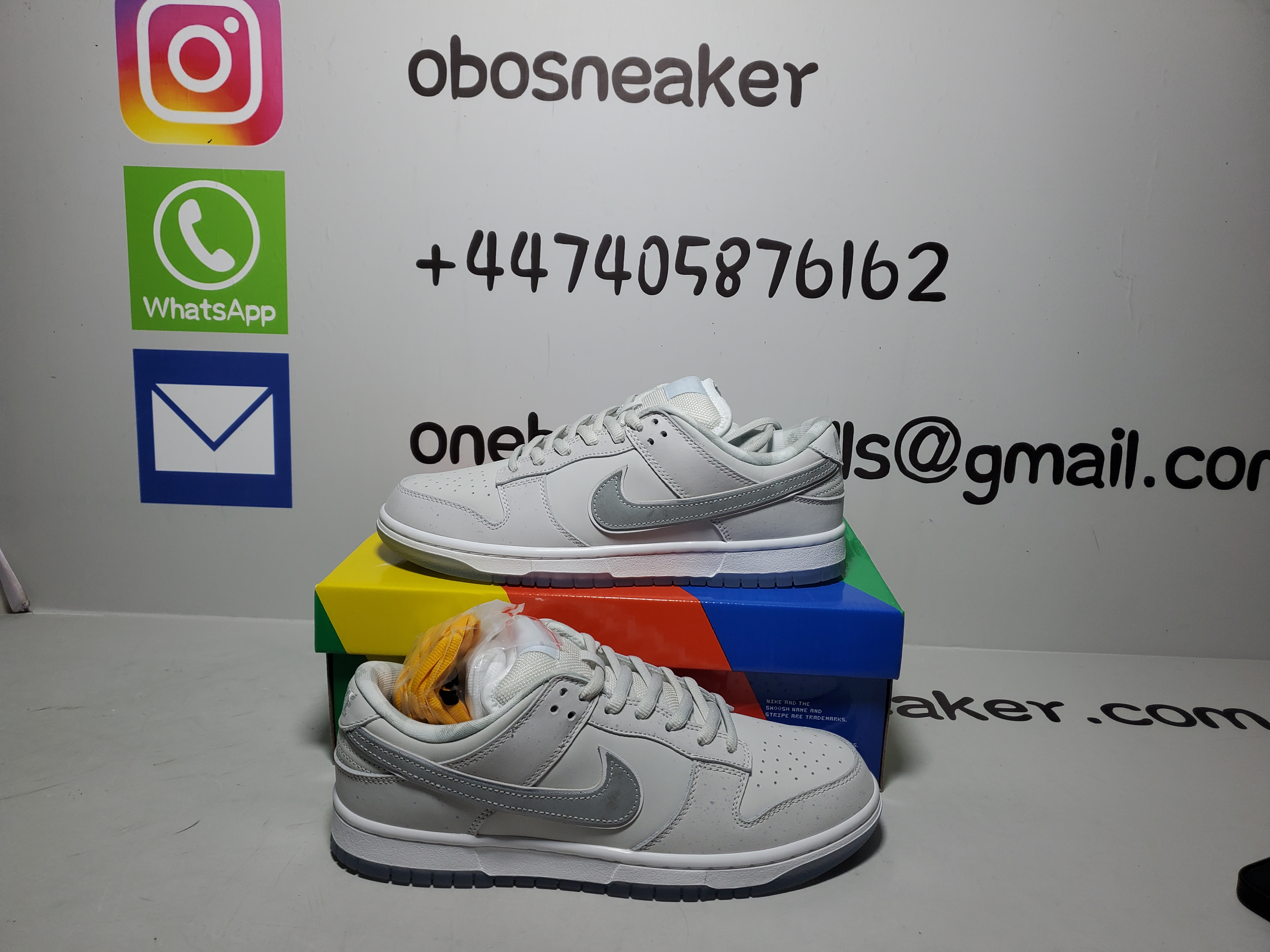 Nike SB Dunk Low White Lobster (Friends and Family) FD8776-100 review obosneaker 02