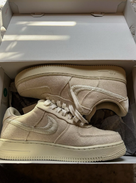 Nike Air Force 1 Low Stussy Fossil CZ9084-200 review David 02