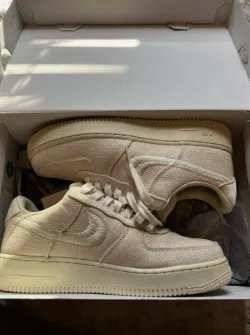 Nike Air Force 1 Low Stussy Fossil CZ9084-200 review David 03