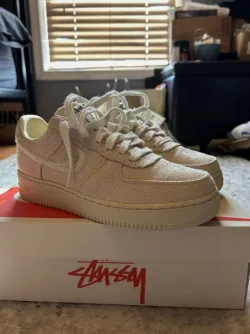 Nike Air Force 1 Low Stussy Fossil CZ9084-200 review David 02