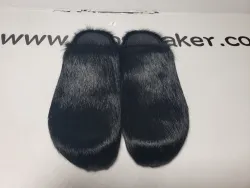 Marni Long-Hair Calfskin Fussbett Sabot Black SBMR000600P412200N99 review obosneaker 02