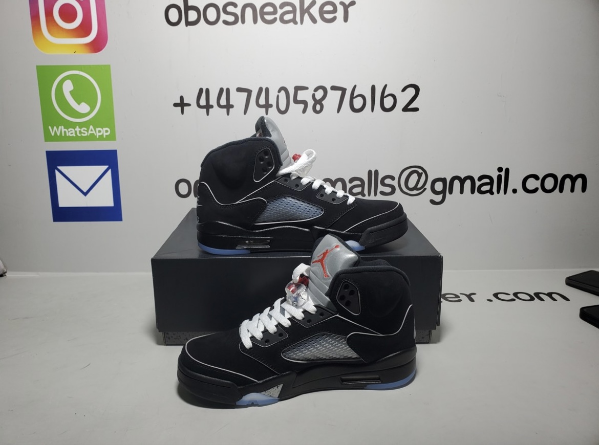 【FLASH SALE】Air Jordan 5 Black Metallic Reimagined HF3975-001 review 👅👅👅 02
