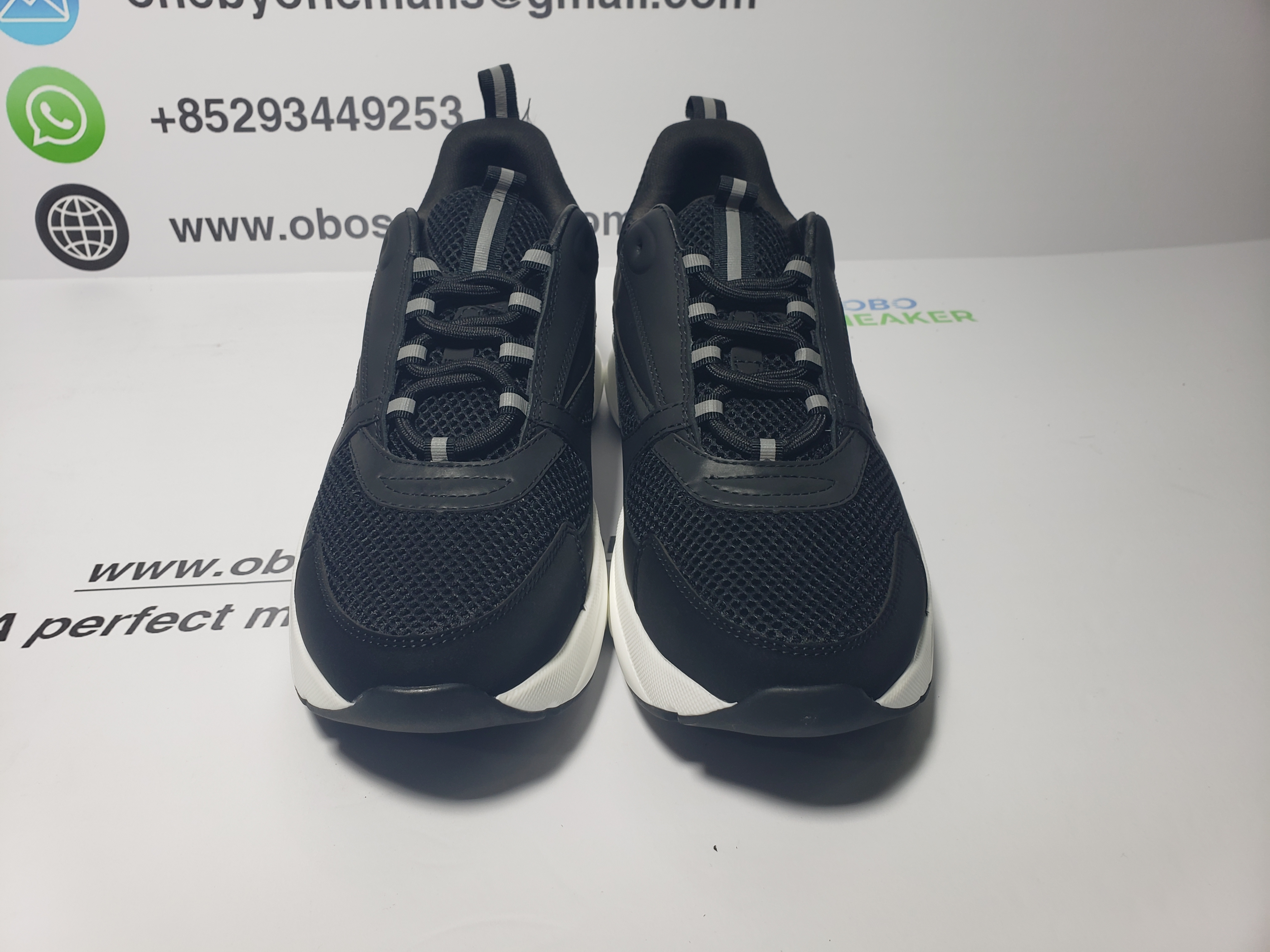 Dior B22 White Black 3SN231ZHM_H960 review obosneaker 01