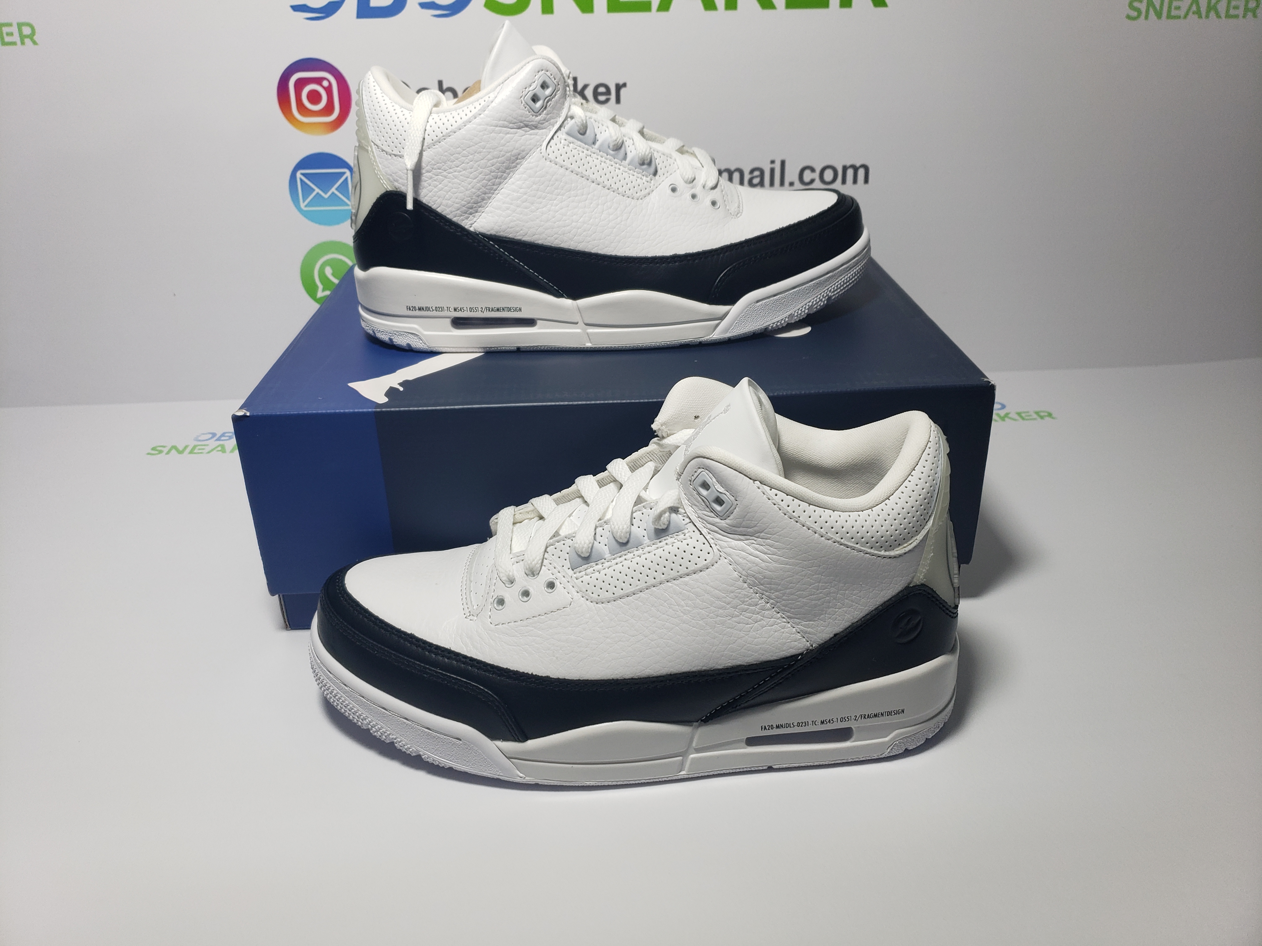 Air Jordan 3 Retro Fragment  DA3595-100  review obosneaker 00