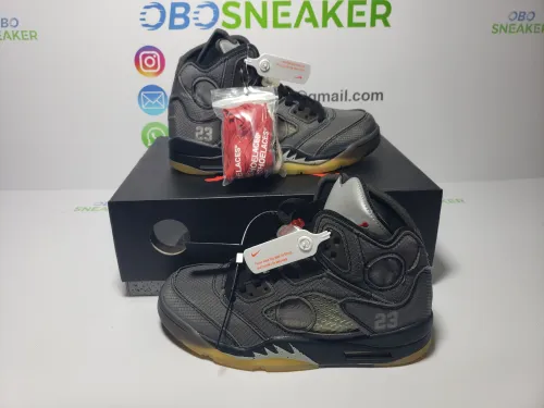 Air Jordan 5 Retro Off-White Black CT8480-001 review 