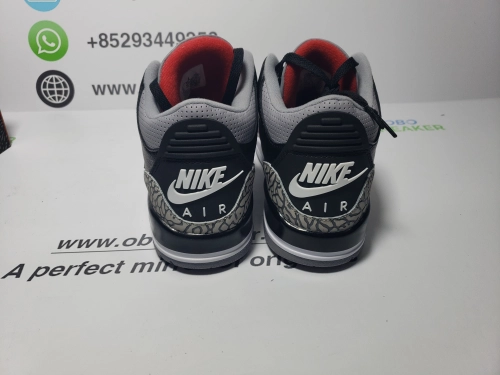 Air Jordan 3 Retro Black Cement (2018)  854262-001 review 