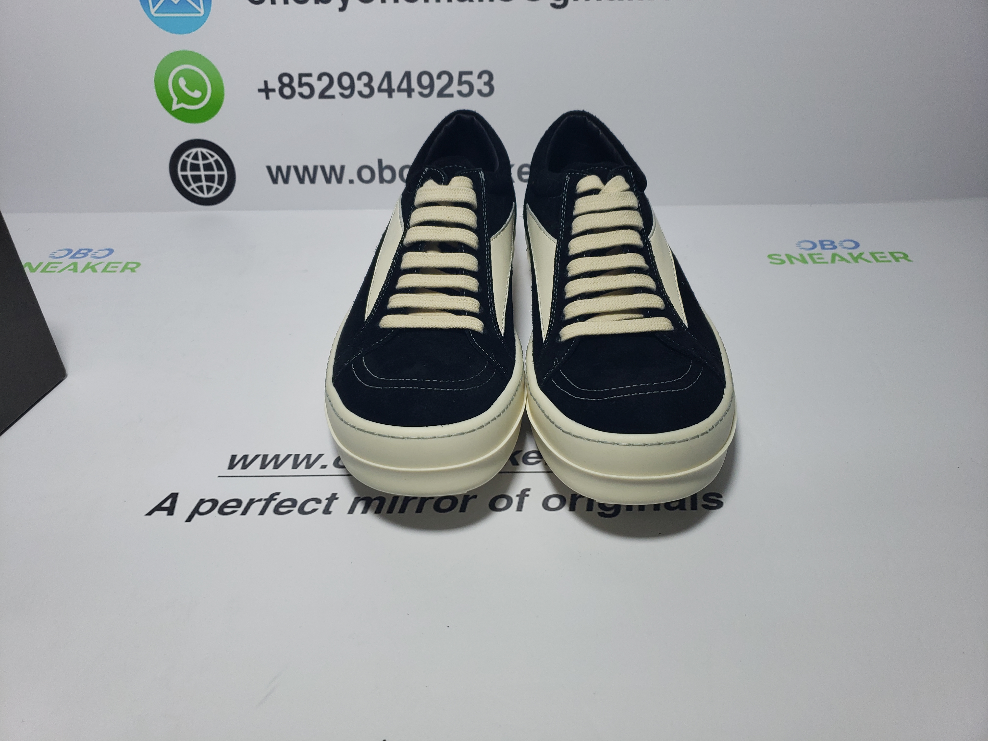 Rick Owens Luxor Vintage SneaksBlack Milk RU01D3897-LBKLCO-911 review obosneaker 00