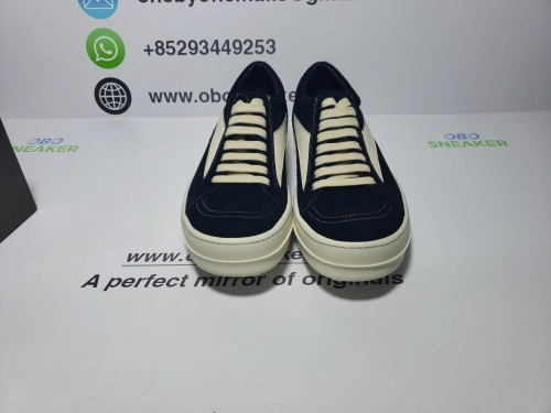 Rick Owens Luxor Vintage SneaksBlack Milk RU01D3897-LBKLCO-911 review 