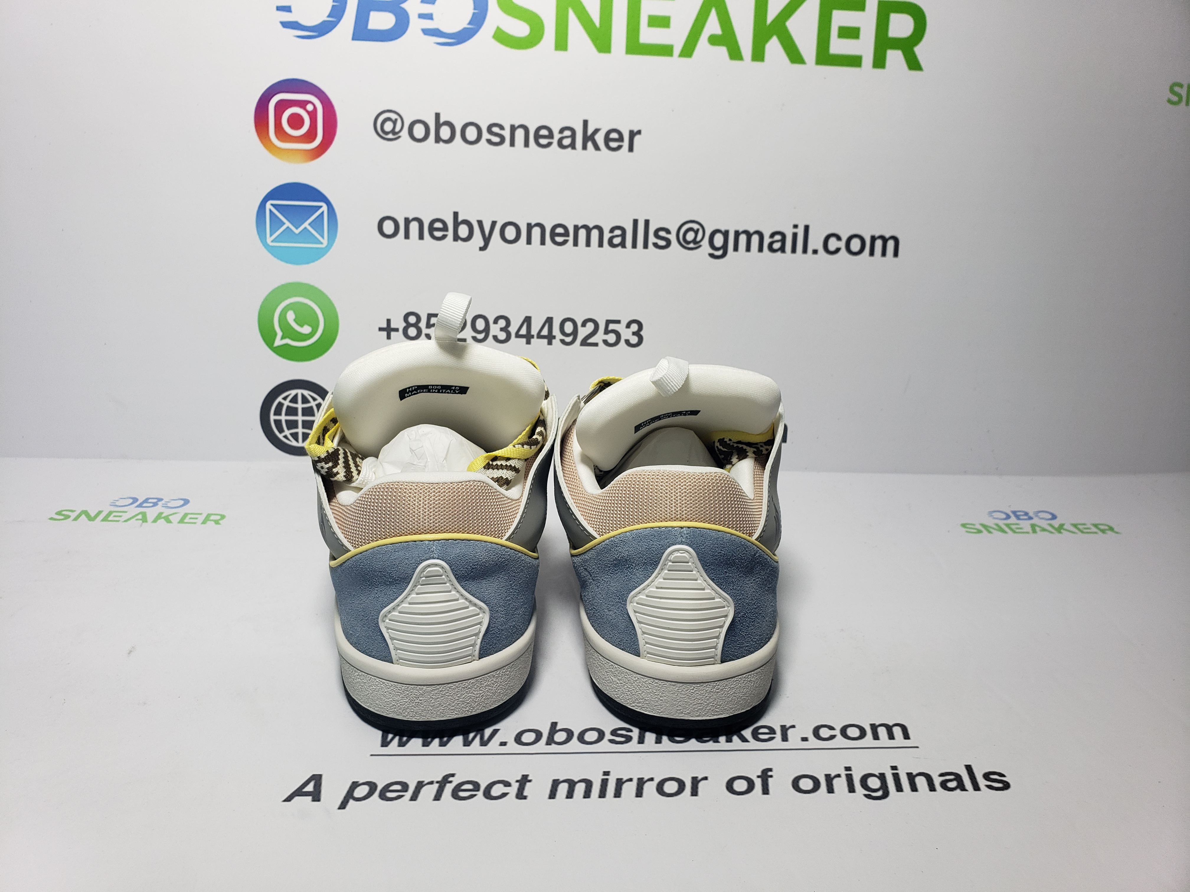 LANVIN White Maiden Grey review obosneaker 00