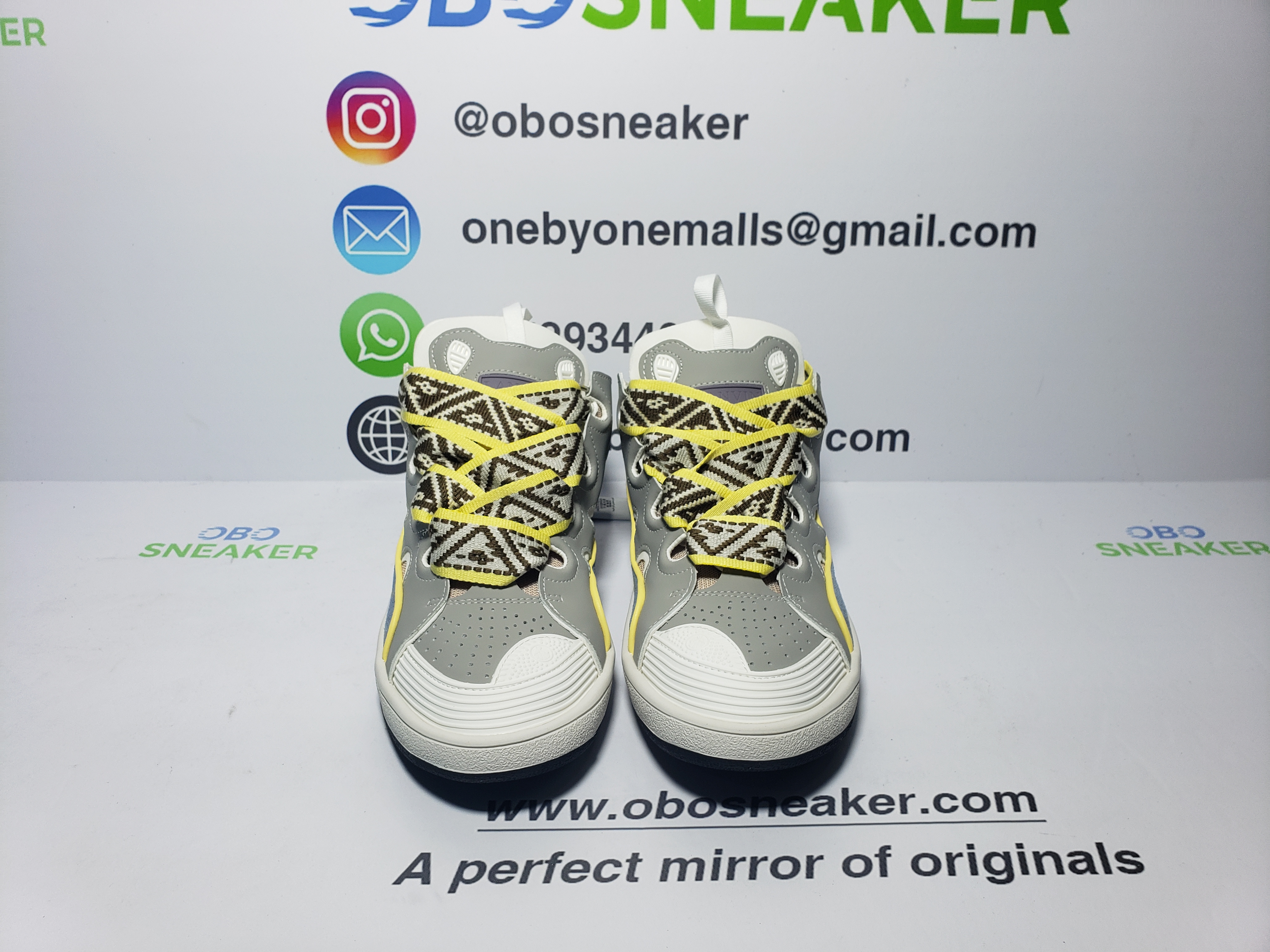 LANVIN White Maiden Grey review obosneaker 01