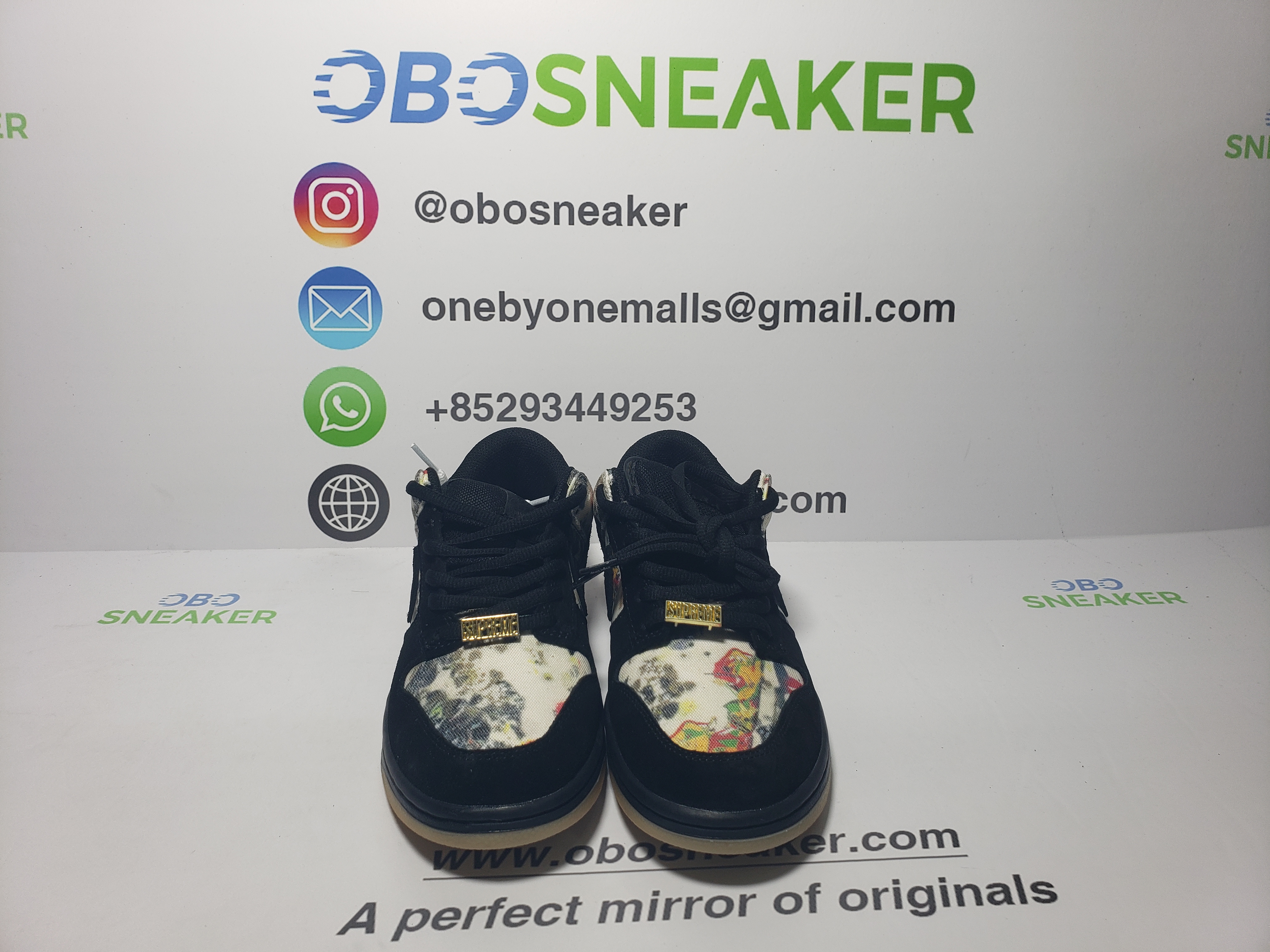 Nike SB Dunk Low Supreme Rammellzee FD8778-001 review obosneaker 01
