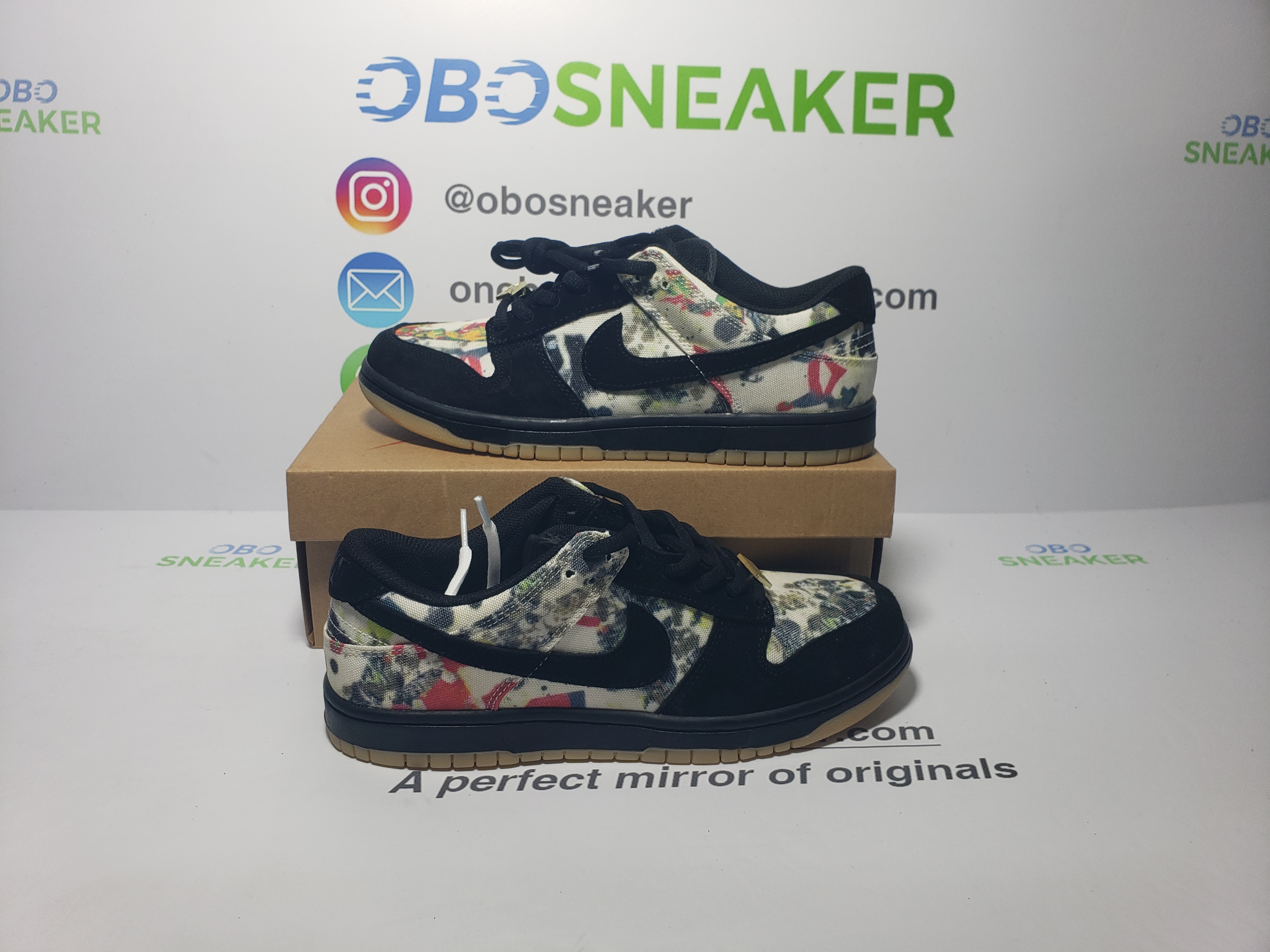 Nike SB Dunk Low Supreme Rammellzee FD8778-001 review obosneaker 02