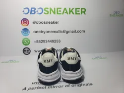 Maison Mihara Yasuhiro Blakey OG Sole Canvas Low Black No Logo  A06FW704 review obosneaker 01