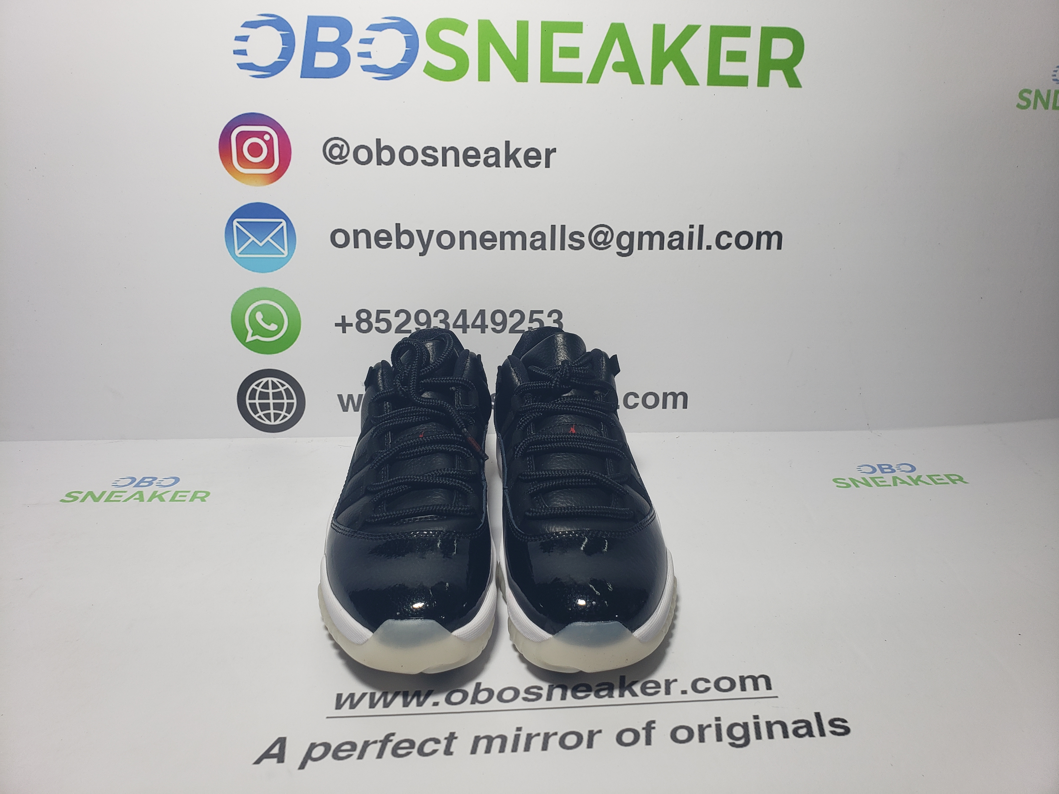 Air Jordan 11 Retro Low 72-10 AV2187-001 review obosneaker 01