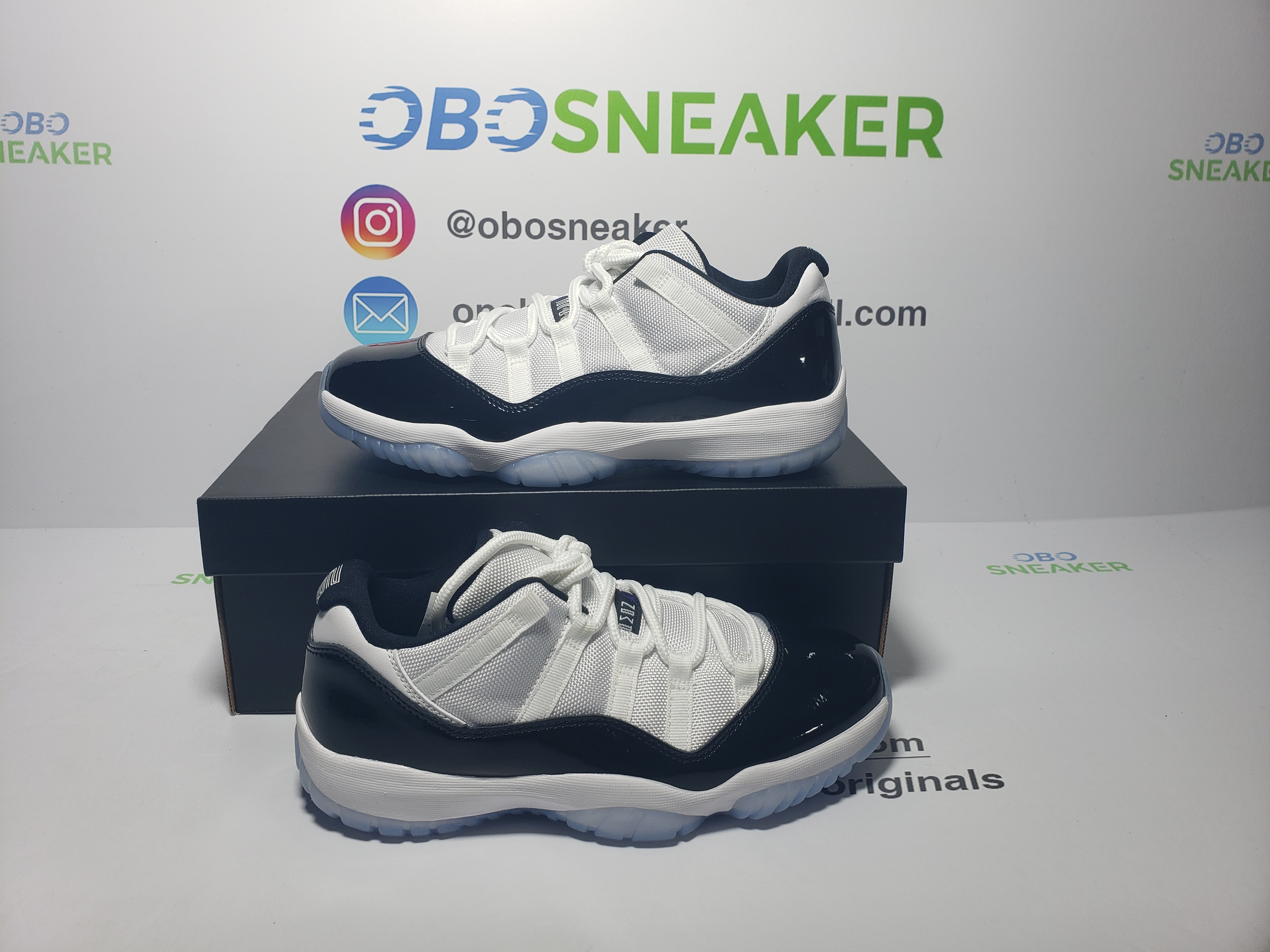 Air Jordan 11 Retro Low Concord 528895-153 review obosneaker 02