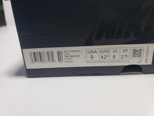 【$59 SALE】Air Jordan 1 Retro Low OG SP Travis Scott Black Phantom DM7866-001 review 