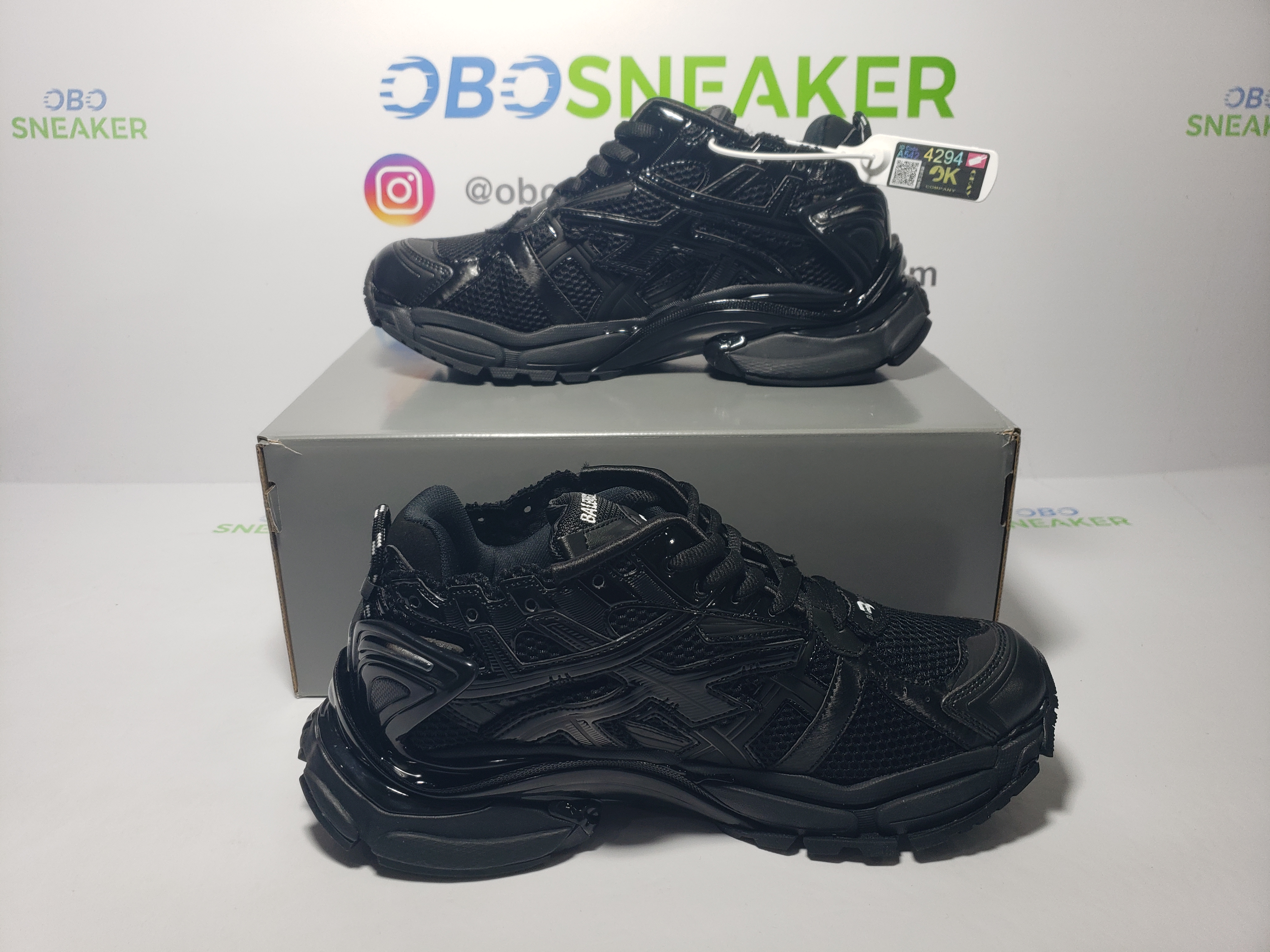Balenciaga Runner Black 677403W3RB11000 review obosneaker 03