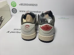 【$59 SALE】Air Jordan 1 Retro Low OG SP Travis Scott Reverse Mocha DM7866-162 review obosneaker 03