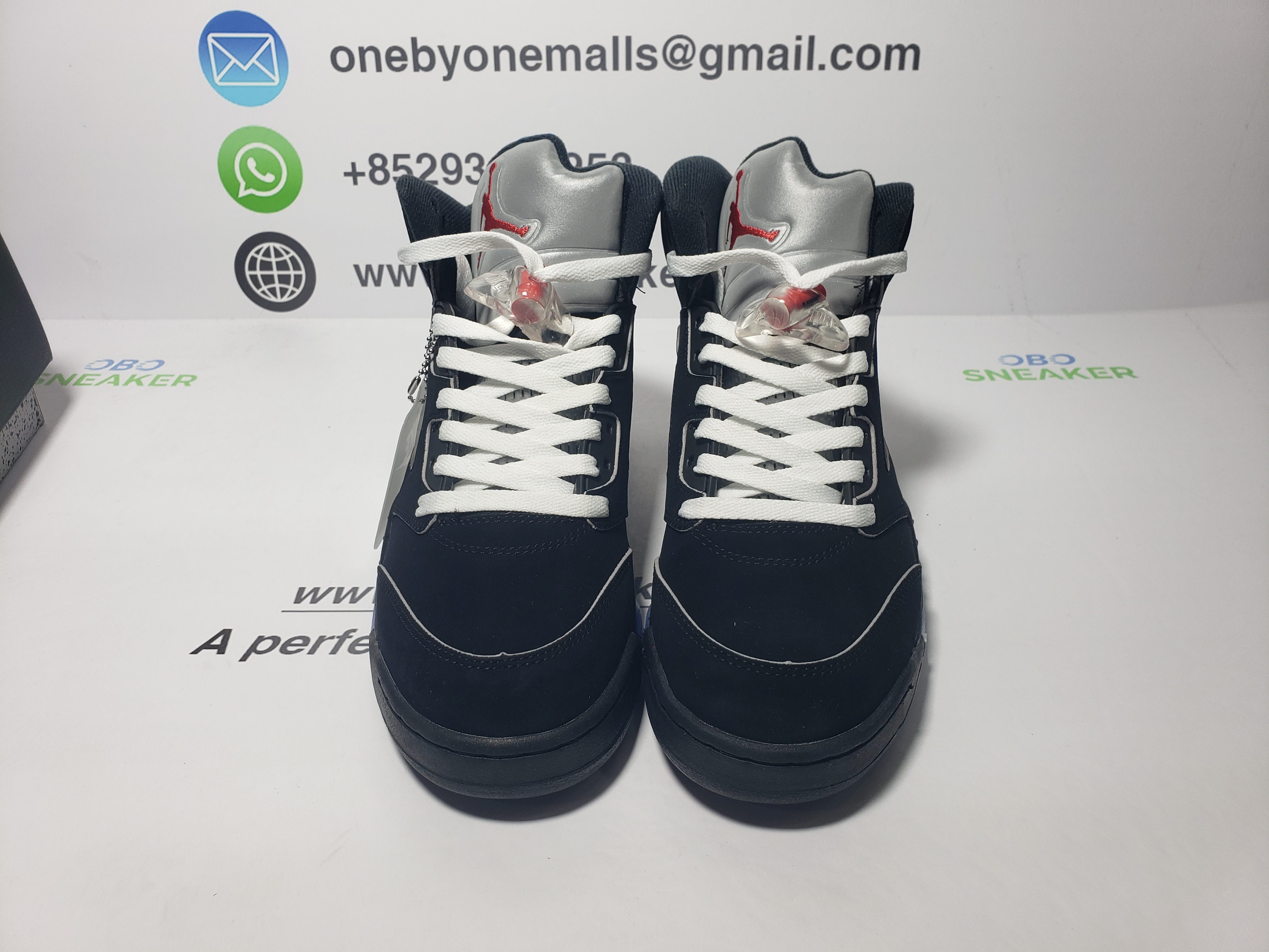 【FLASH SALE】Air Jordan 5 Black Metallic Reimagined HF3975-001 review obosneaker 02
