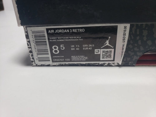Air Jordan 3 Retro White Cement Reimagined DN3707-100  review 