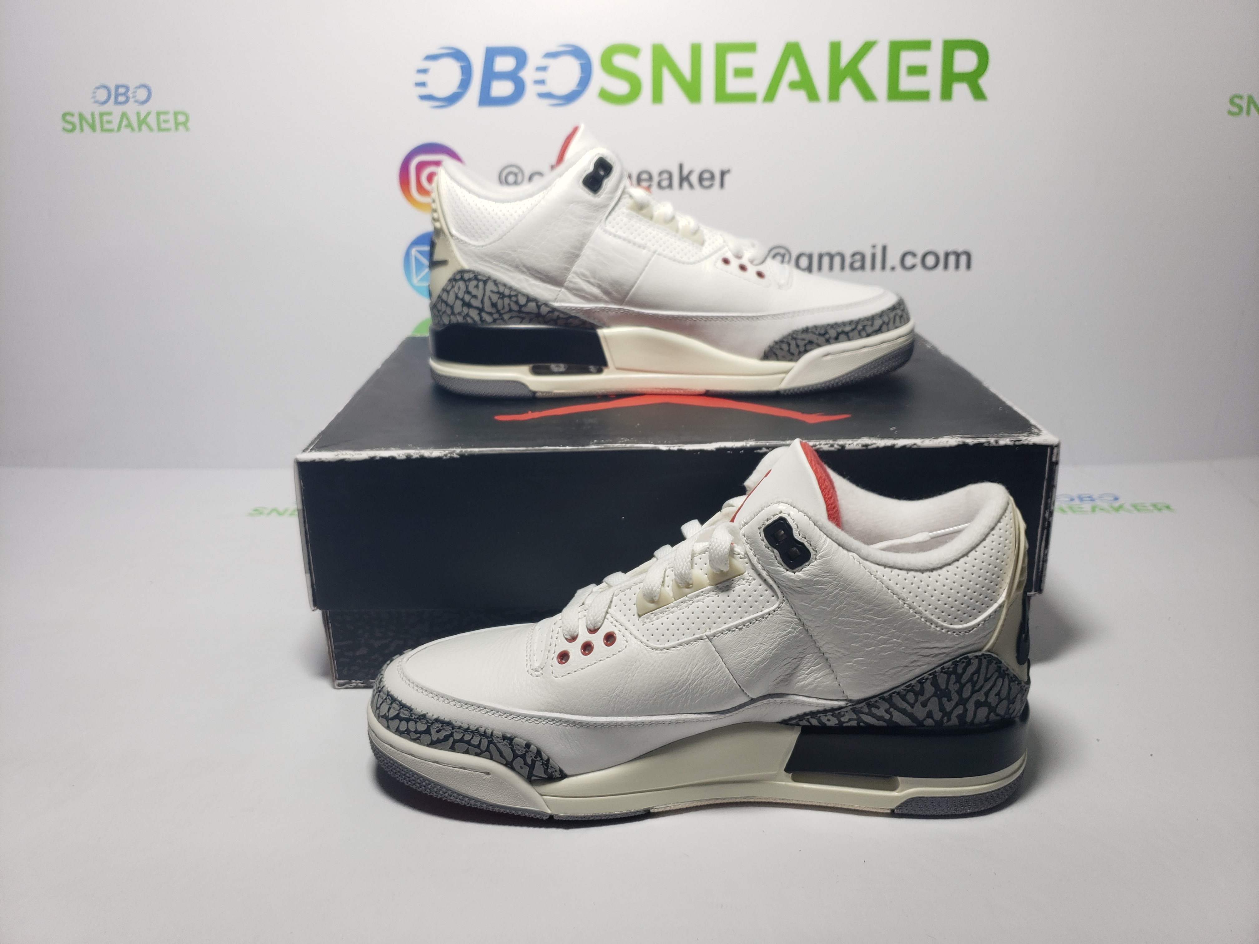Air Jordan 3 Retro White Cement Reimagined DN3707-100  review obosneaker 03