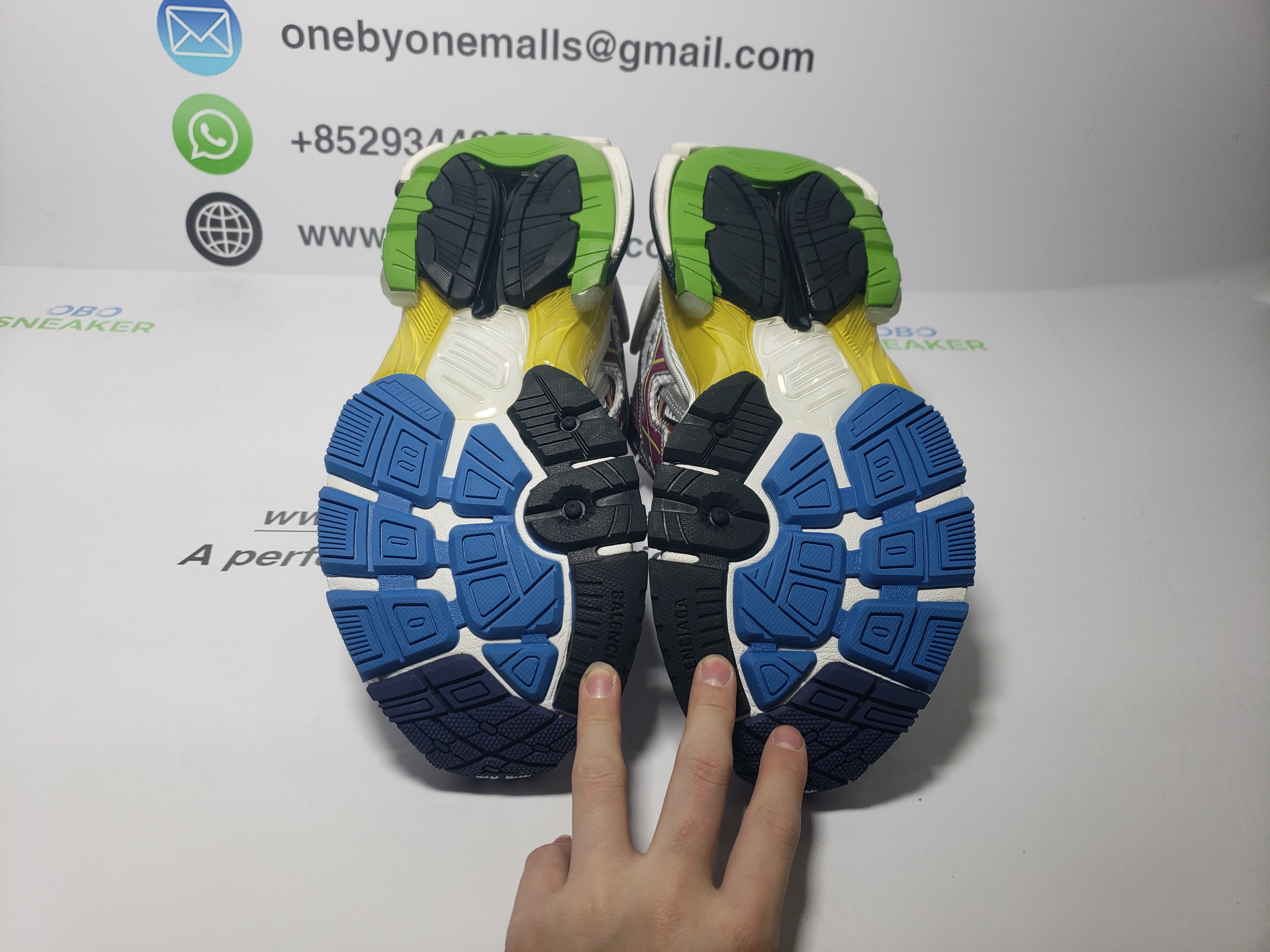 Top Version Balenciaga Runner Sneaker Color Orange Powder 772767 W3RBW 9168 review obosneaker 06