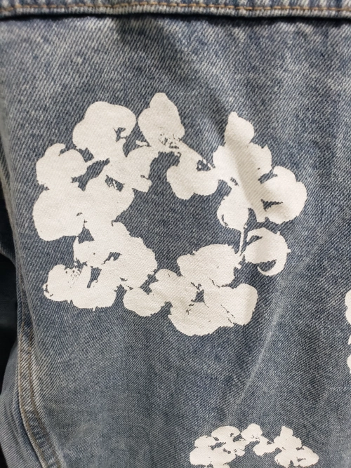 OBO Denim Tears Type - 2 All Over Wreath Light Wash Jacket review 