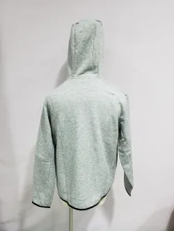 OBO Nike Sportswear Tech Fleece Full Zip Hoodie & Joggers Set Grey And Black review obosneaker 06