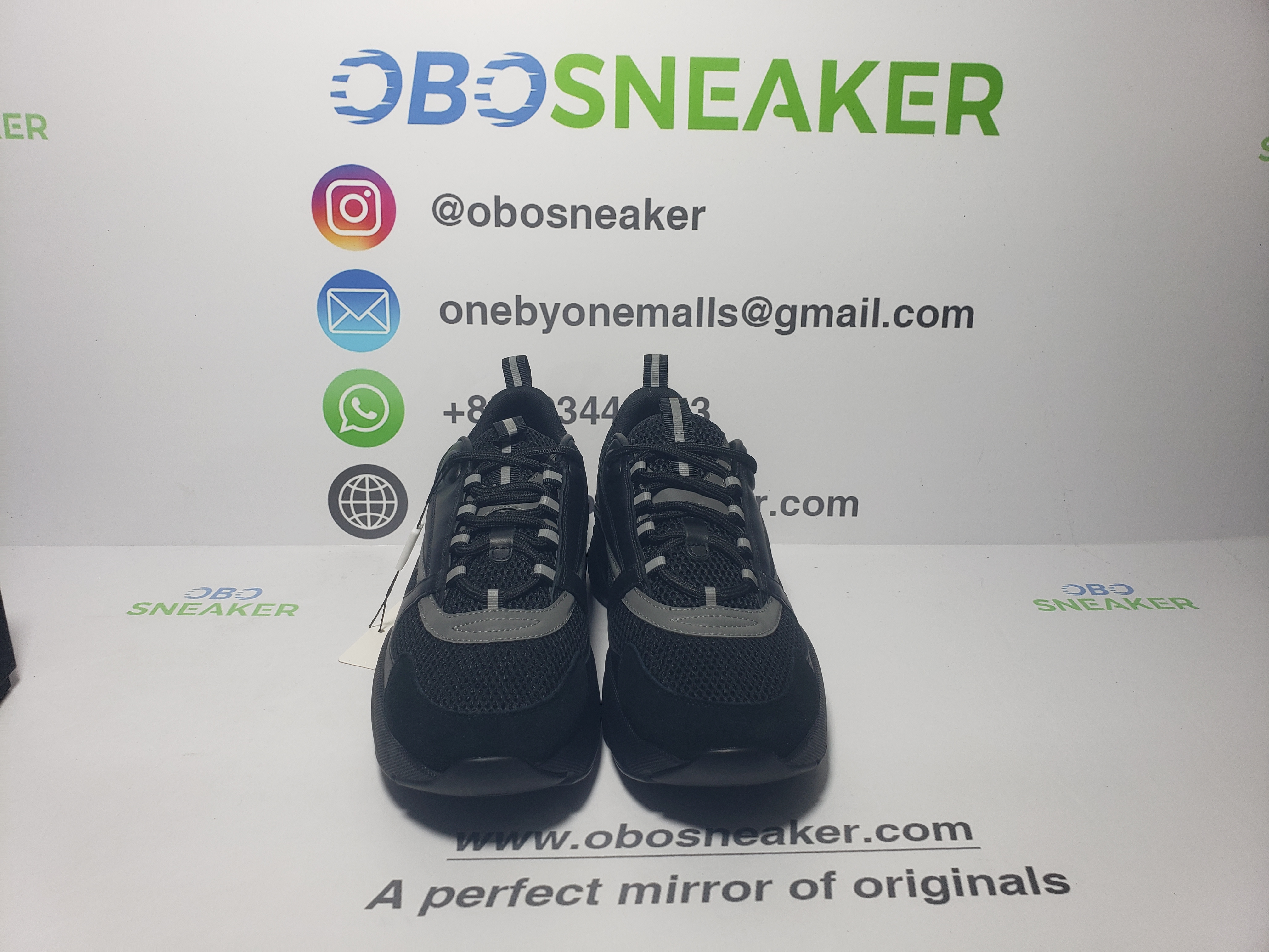 Dior B22 Black Silver 3SN231ZNG969 review obosneaker 04