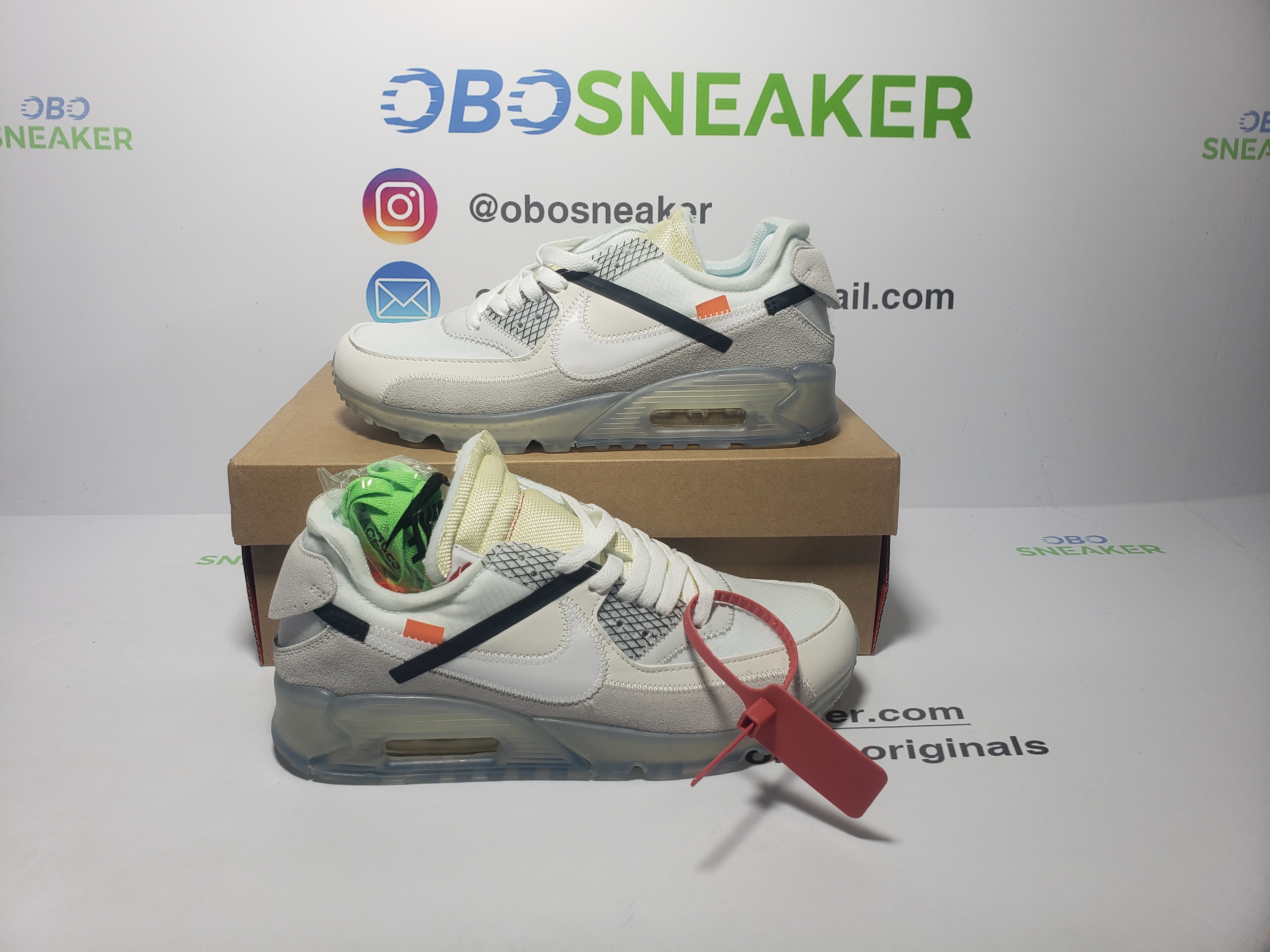  Nike Air Max 90 Off-White  AA7293-100  review obosneaker 01