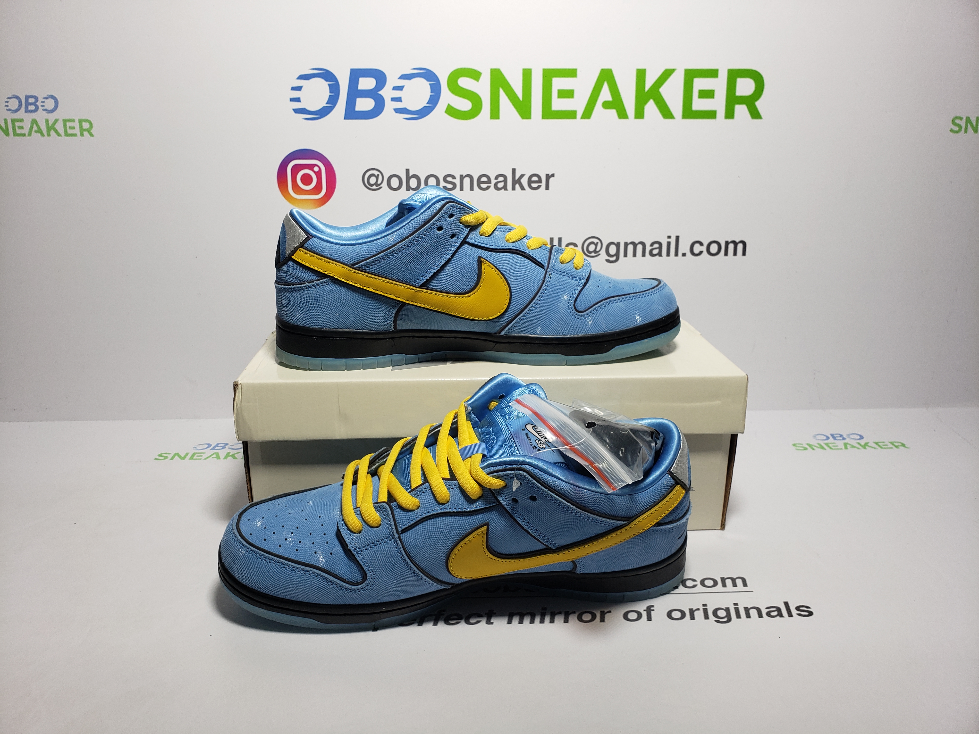 Nike SB Dunk Low The Powerpuff Girls Bubbles FZ8320-400 review obosneaker 06