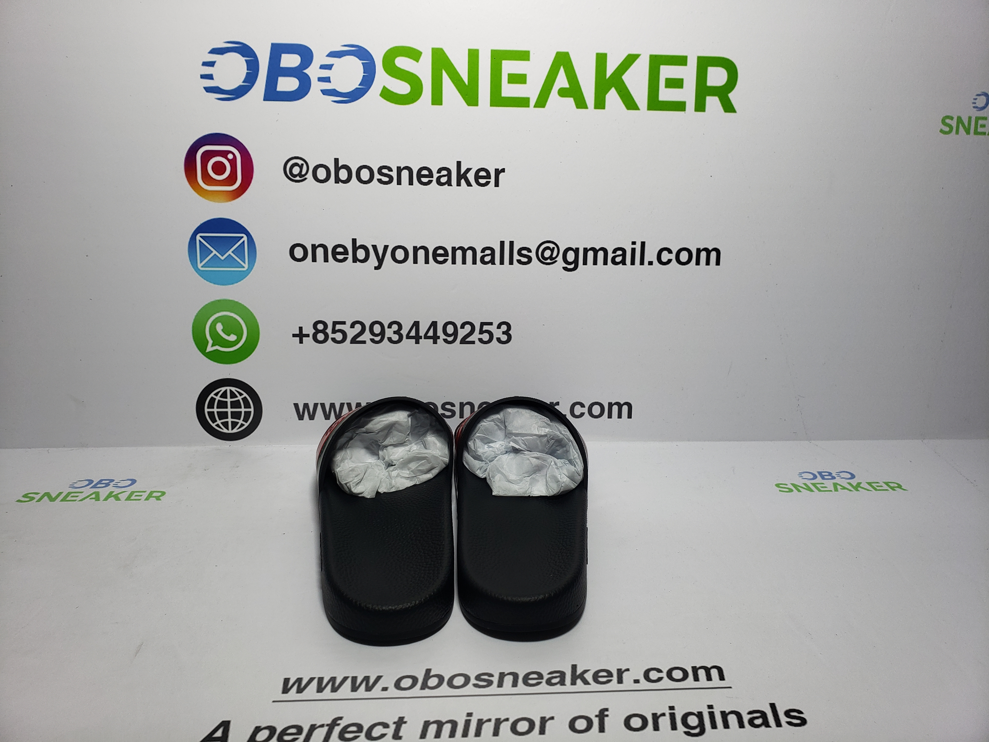 Gucci Web Accent Rubber Slides review obosneaker 01