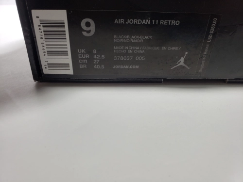 Air Jordan 11 Retro Cap and Gown 378037-005 review 