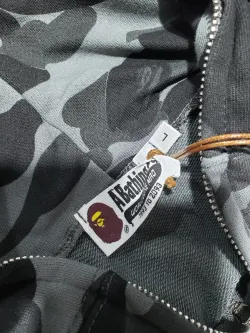 OBO BAPE Color Camo Shark Zip Hoodie Black review obosneaker 04