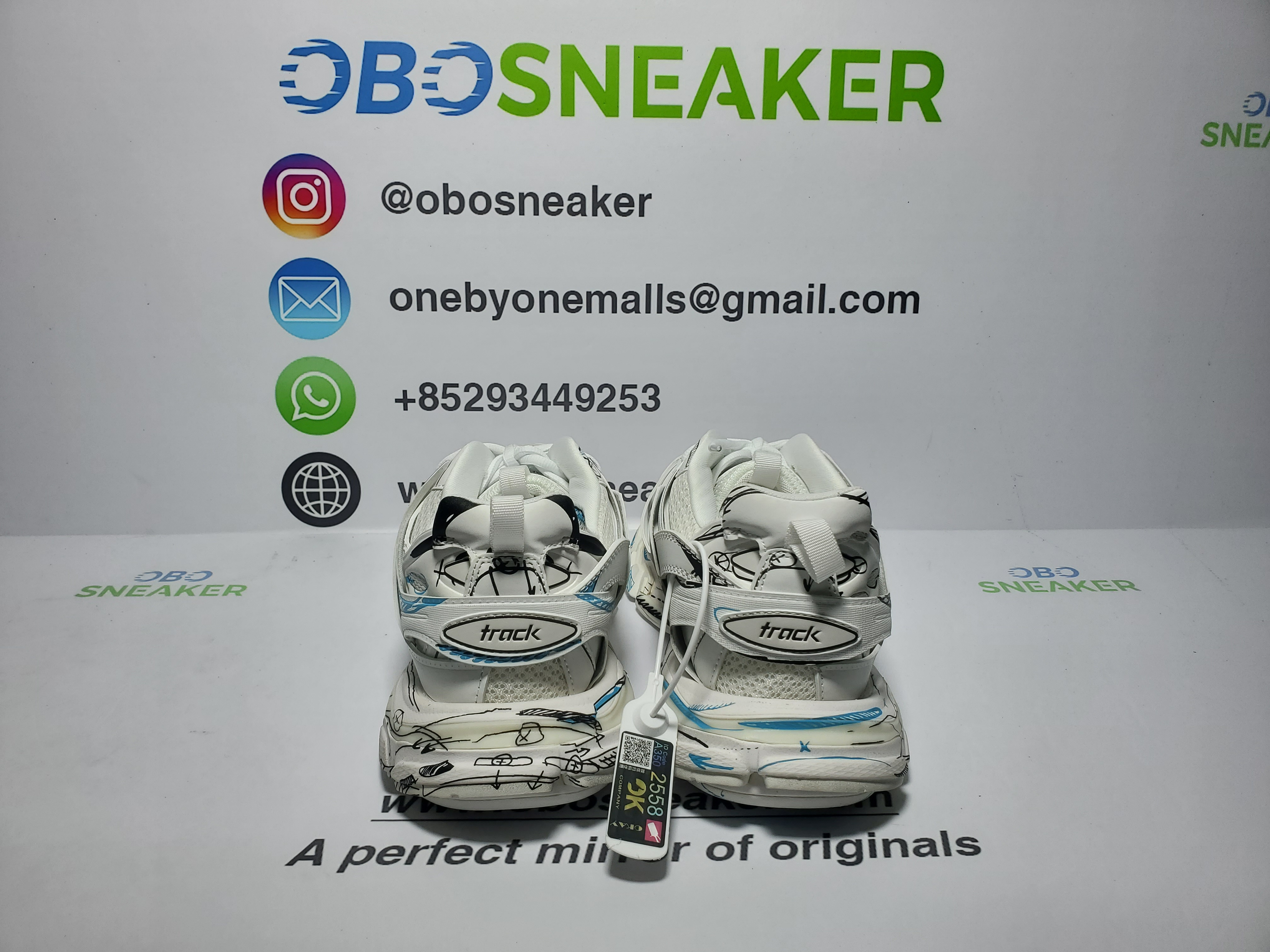 Balenciaga Tess S.Black Graffiti Art 542436 W3SRA 9014 review obosneaker 07