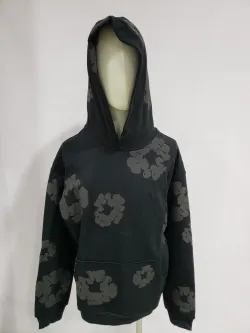 OBO Denim Tears The Cotton Wreath Hoodie Black  review obosneaker 02