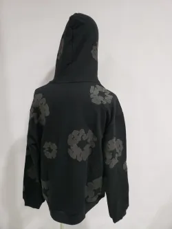 OBO Denim Tears The Cotton Wreath Hoodie Black  review obosneaker 05